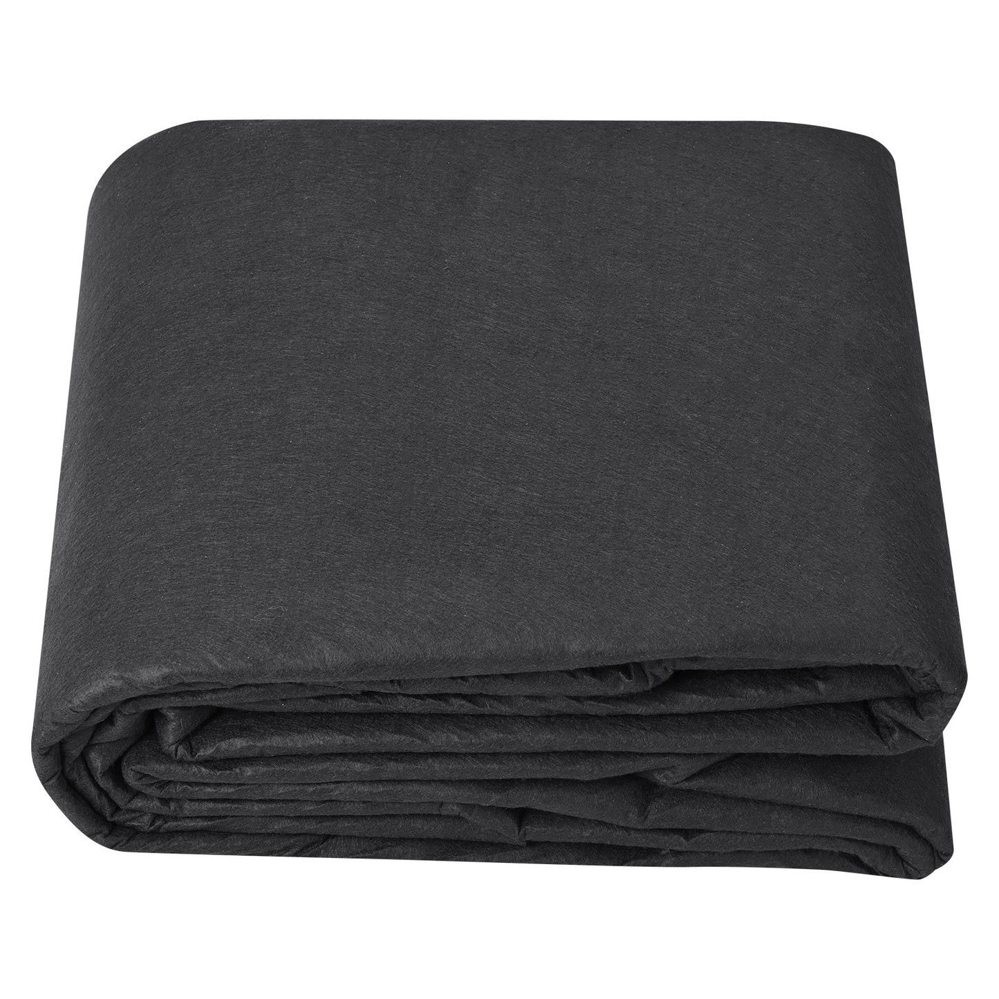 Uppfartstyg, 15x20FT non-woven geotextil för landskapsarkitektur, kraftig ogräsbarriärtyg för trädgårdar, 4OZ landskapstyg, dräneringstyg för franska avlopp, marktäckande ogräsbekämpningstyg