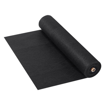 Uppfartstyg, 3x100FT non-woven geotextil för landskapsarkitektur, kraftig ogräsbarriärtyg för trädgårdar, 4OZ landskapstyg, dräneringstyg för franska avlopp, marktäckande ogräsbekämpningstyg