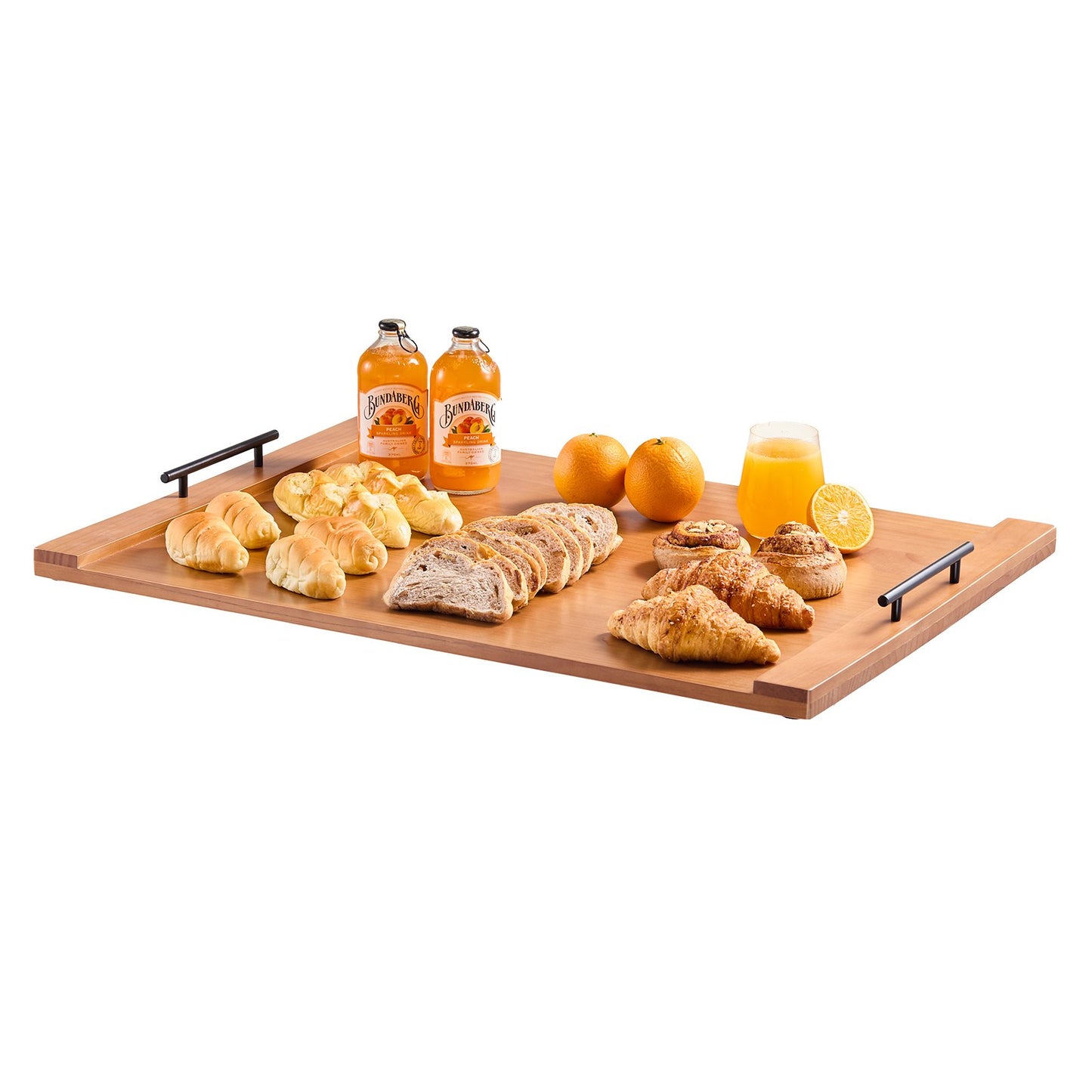 Noodle Board Stove Cover, Stove Top Cover Board for Gas Burners & Electric Stove, Pine Wood Cutting Board with Handles, RV Stovetop Cover/ Kitchen Sink Cover for Counter Space & Tray, Natural