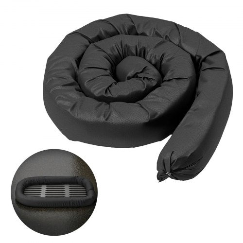 Sedimentfilterstrumpor, 4 st. erosionsskyddsstrumpor dia. 127 mm x 3048 mm L täckning, polypropylenfyllning, flexibla och effektiva slamfilterstrumpor för dagvattenhantering, dräneringsskydd