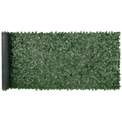 Ivy Privacy Fence, 1.5 x 4m Artificial Green Wall Screen, Greenery Ivy Fence w/ Mesh Cloth Backing and Strengthened Joint, Faux Hedges Vine Leaf Decoration for Outdoor Garden, Yard, Balcony