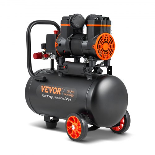 Air Compressor 18.2 L 900W 2.2 CFM@ 90PSI 70 dB Ultra Quiet Oil Free