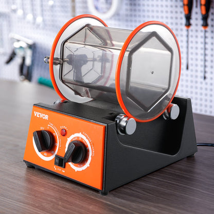 3 kg roterande tumlare ytpolerare smyckespoleringsmaskin ädelstens-DIY