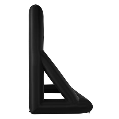 20 ft Inflatable Movie Screen, 600D Washable Inflatable Projection Screen with Portable Storage Bag, Easy Set Up 16:9 Movie Projector for Outdoor Backyard, Home Theater, Theme Party, Pool Fun