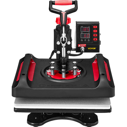 Heat Press Machine Sublimation Machine 15 x 12 Inch/38.1 x 30.5 cm 11 In 1 Kit Heat Press