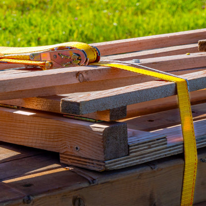 E-Track Ratchet Strap, 18 Pack 2" x 15' E Track Straps 4400 lbs Breaking Strength, with Polyester Webbing & Spring Fitting & Ratchets, Durable Tie-Downs for Motorcycles, Tire, Trailer Loads