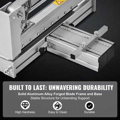 Floor Cutter 330mm, Cuts Vinyl Plank, Laminate, Engineered Hardwood, Siding, 12mm Cutting Depth Effortless And Easy Cutting, Vinyl Plank Cutter for LVP, WPC, SPC, LVT, VCT, PVC, and More