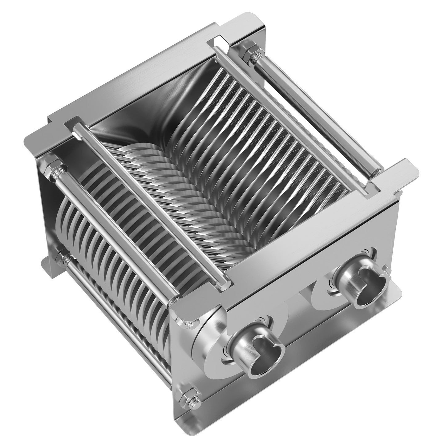 Meat Cutter Machine Blade, 5 mm Blade for Commercial Meat Cutter, One Set Blade for SJY-DQ90 Meat Cutting Machine, Stainless Steel, Cutter Slicer Blade Set for Boneless Meat, Soft Vegetables