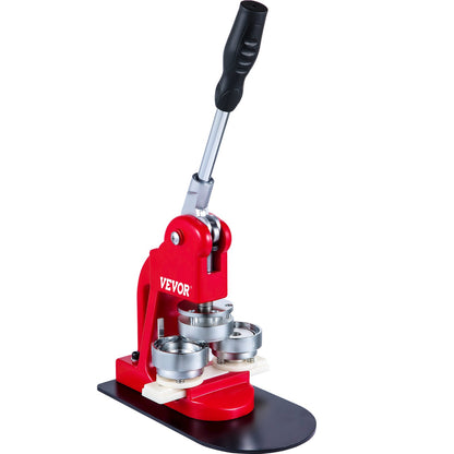 44 mm knapptillverkare 1,73 knapp- och namnskyltsmaskin Knapptillverkare Press Stanspress med 1000 knappar (1000 st)