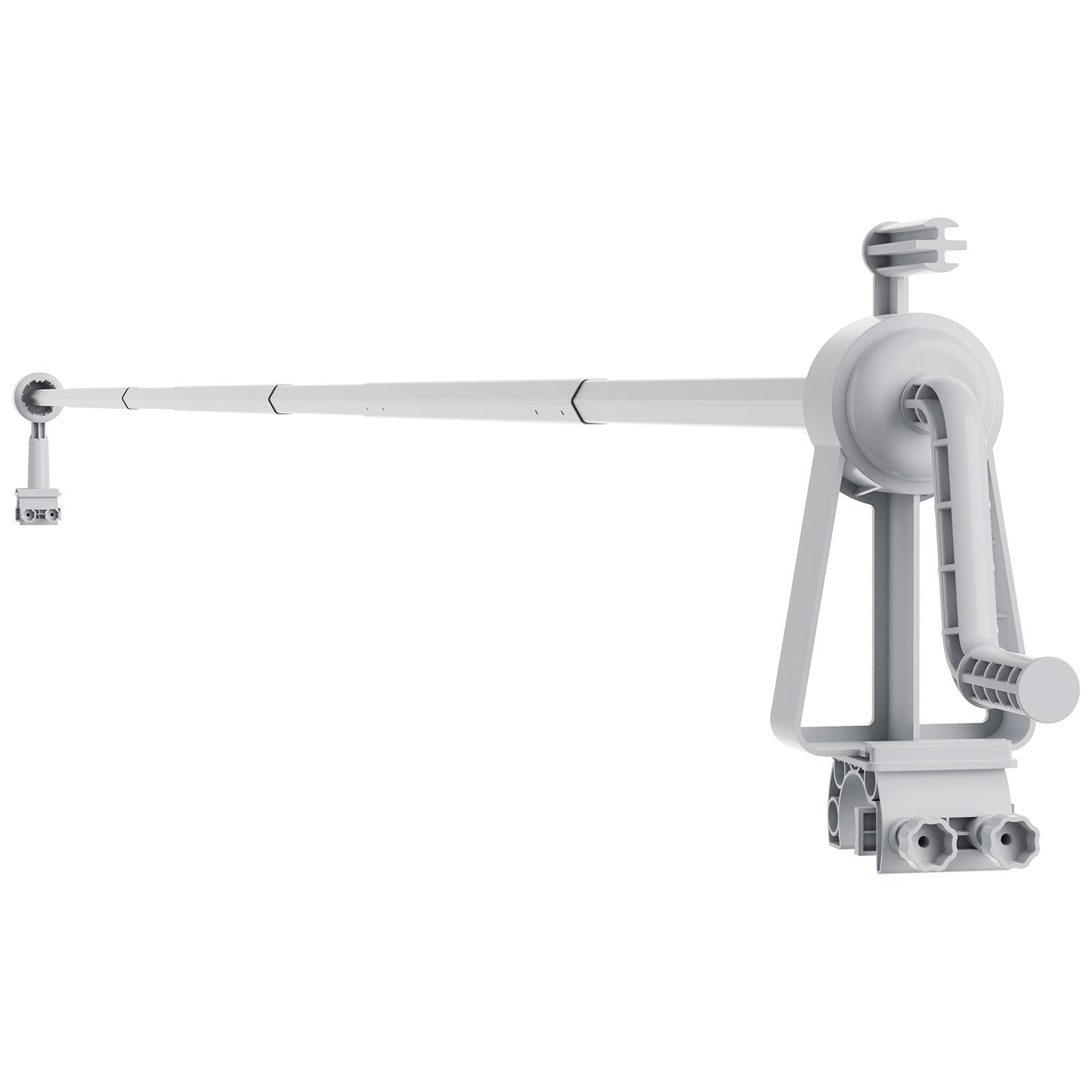 Pooltäckningsrulle, solcellsskydd i aluminium 20 fot, set med ovanmarkspooltäckningsrullar, passar för pooler med en bredd på 3-20 fot