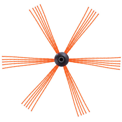 10 m Chimney Sweep Kit, w/ 10 Reinforced Nylon Flexible Rods, Ergonomic Chimney Cleaning Brush, 360-Degree Brush Chimney Cleaner, Rich Accessories for Fireplace Flue Home Use Fits most Pipes