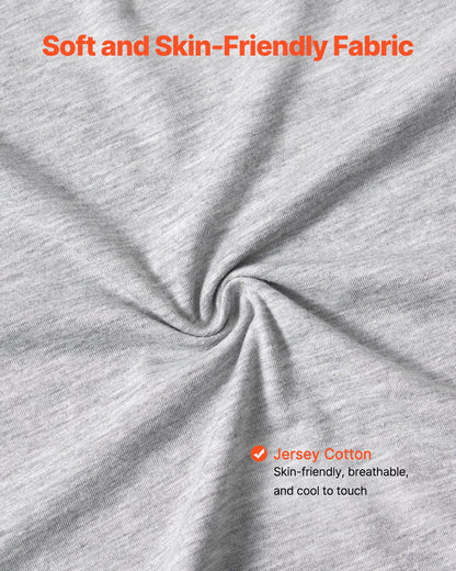 Graviditetskudde, U-formad helkroppskudde för gravida kvinnor, mjuka och andningsbara stödkuddar för gravida med avtagbart och tvättbart överdrag, perfekt för rygg, mage, höft och benavlastning