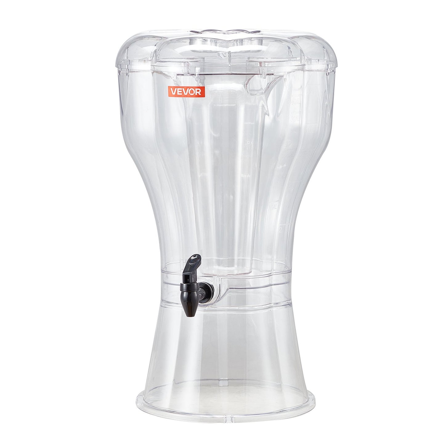 Beverage Dispenser, 13L Drink Dispenser for Parties, Plastic Juice Dispensers with No-Drip Spigot, Iced Tea Lemonade Juice Water Dispensers, for Restaurants, Hotels, Parties