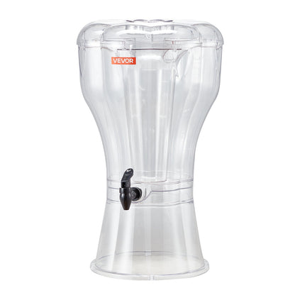 Beverage Dispenser, 13L Drink Dispenser for Parties, Plastic Juice Dispensers with No-Drip Spigot, Iced Tea Lemonade Juice Water Dispensers, for Restaurants, Hotels, Parties