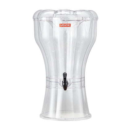 Beverage Dispenser, 13L Drink Dispenser for Parties, Plastic Juice Dispensers with No-Drip Spigot, Iced Tea Lemonade Juice Water Dispensers, for Restaurants, Hotels, Parties