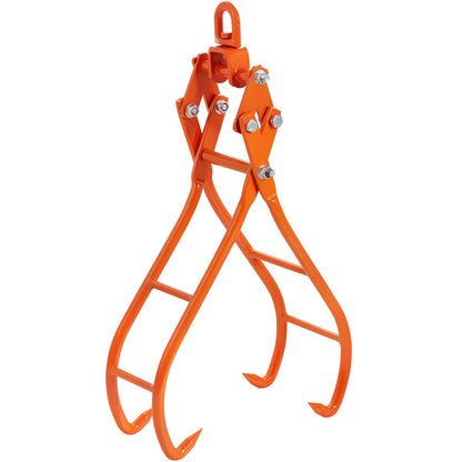 Timmerklokrok, 36 tums 4-klos stockgrip för timmertänger, svängbar stålstockningstänger, Eagle Claws-design med 3307 lbs/1500 kg lastkapacitet för traktorer, fyrhjulingar, lastbilar, gaffeltruckar