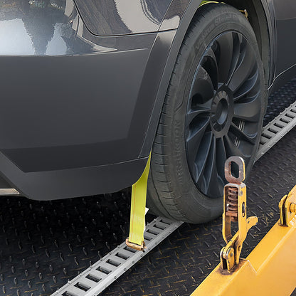 E Track Tie-Down Rail Kit, 34PCS 5FT E-Tracks Set Includes 8 Steel Rails & 2 Single Slot & 8 O Rings & 8 Tie-Offs w/ D-Ring & 8 End Caps, Securing Accessories for Cargo, Motorcycles, and Bikes