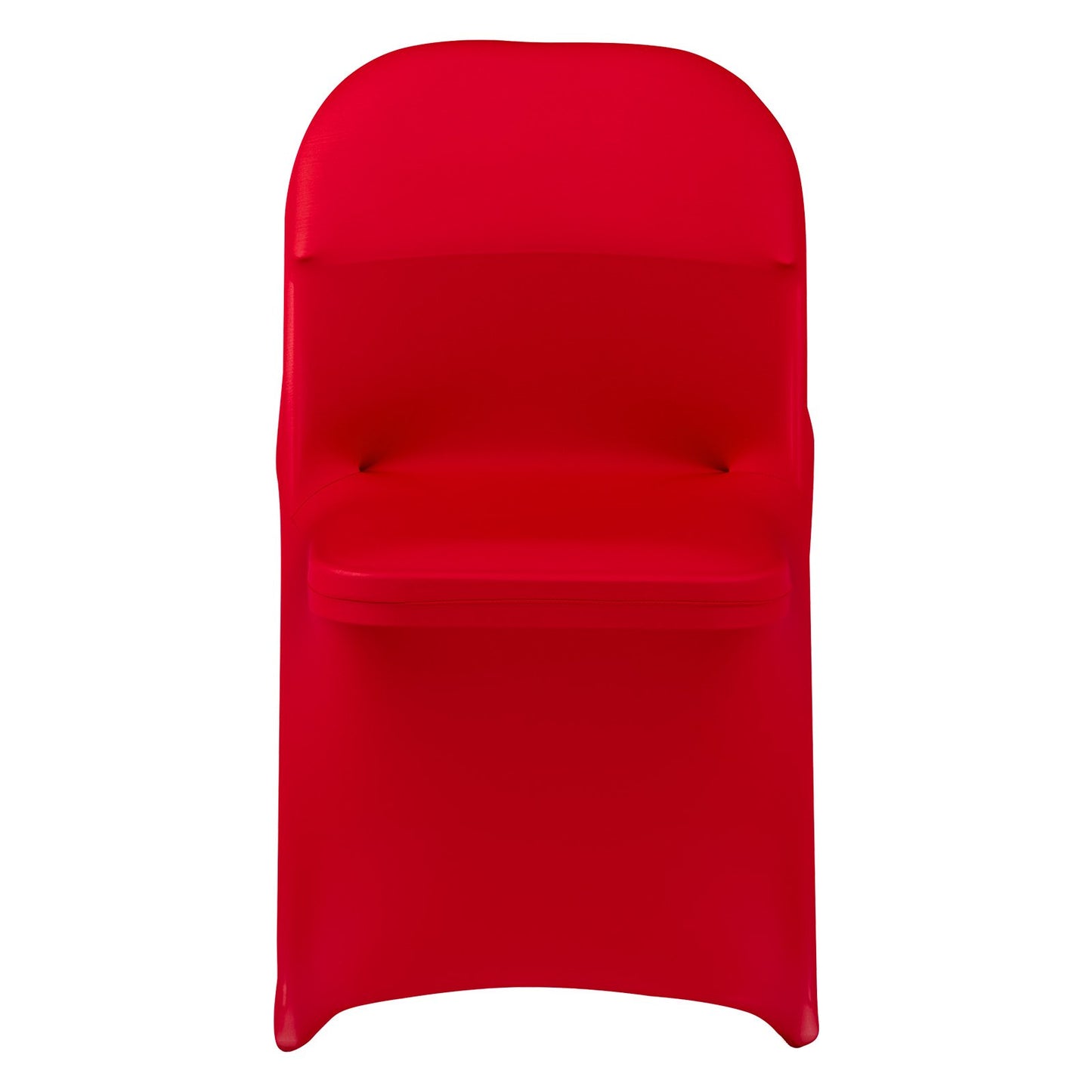 50 Pcs Red Chair Covers, Polyester Spandex Chair Cover, Stretch Slipcovers for Wedding Party Dining Banquet Flat-Front Chair Covers, Fits Chair Measures up to 17.72 x 18.11 x 30.31 inch
