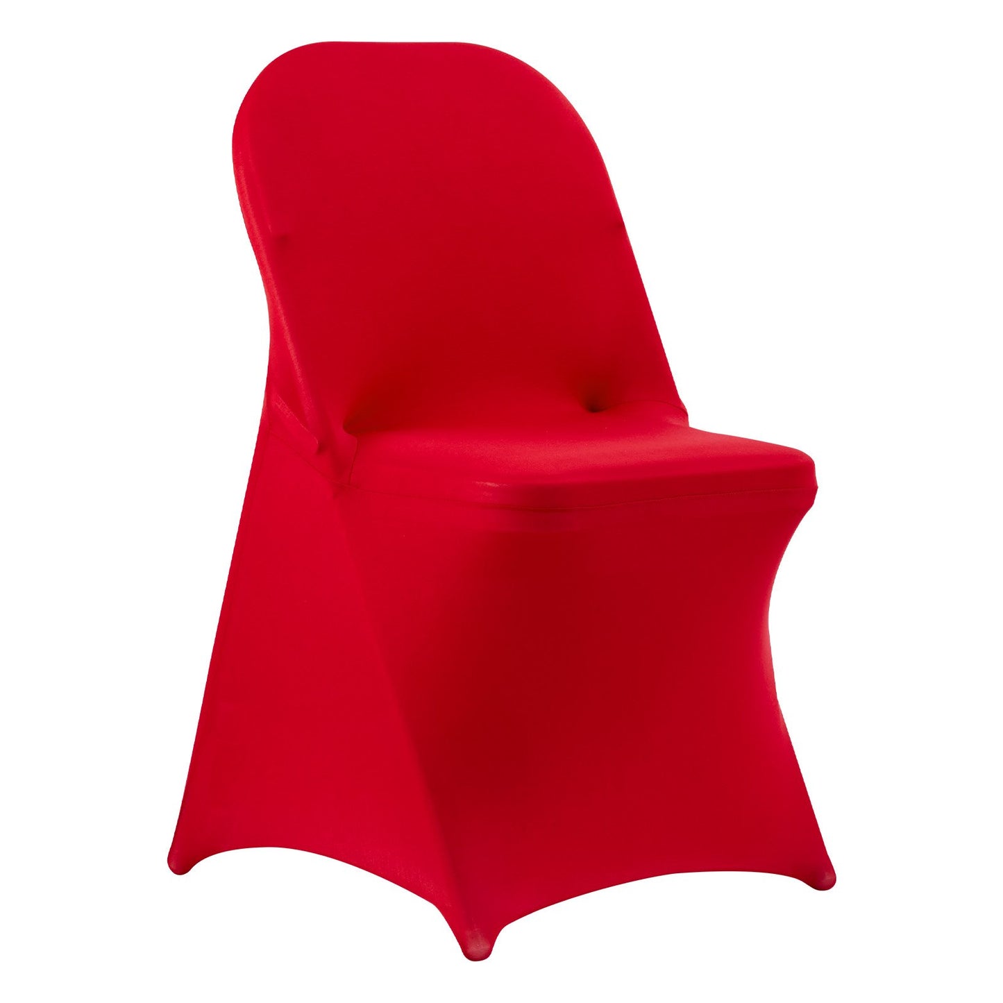50 Pcs Red Chair Covers, Polyester Spandex Chair Cover, Stretch Slipcovers for Wedding Party Dining Banquet Flat-Front Chair Covers, Fits Chair Measures up to 17.72 x 18.11 x 30.31 inch