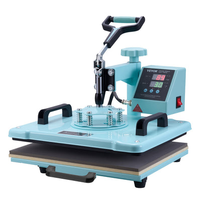 Heat Press Machine 30.5x38.1 cm 2 in 1 Heat Transfer Machine for T-Shirts Hats