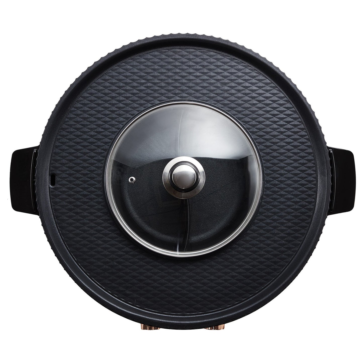 Hot Pot with Grill, 1800W 2-in-1 Electric Smokeless Grill and Hot Pot, Korean BBQ Shabu Shabu Hotpot with Separate Dual Temperature Control, Non-stick Pan, for 2-8 People Family Dining