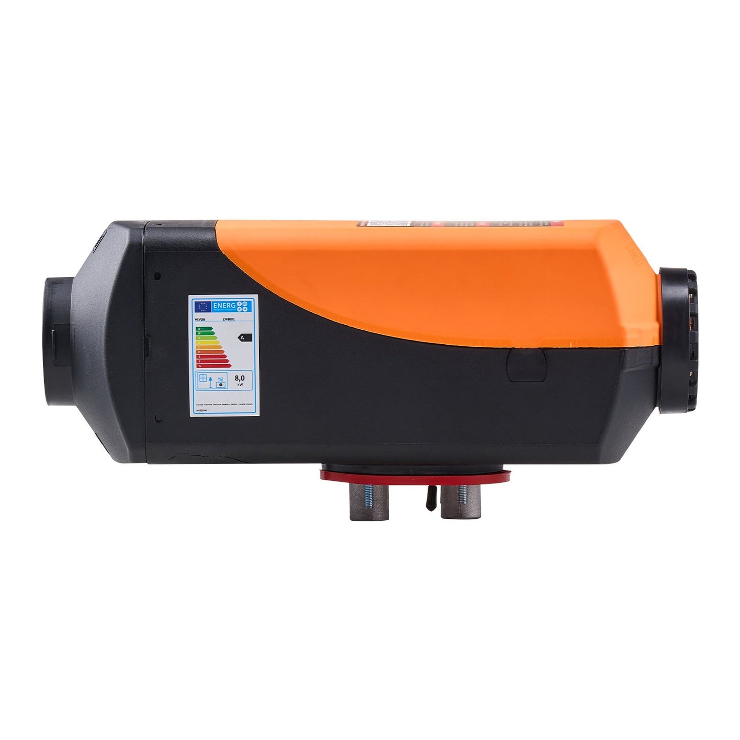 Dieselluftvärmare, 8 kW DC12-24V, snabbvärmande dieselparkeringsvärmare med fjärrkontroll och digital färgdisplay, 10L bränsletank, lågt brus, röstmeddelande, för husbil, lastbil, båt och släpvagn