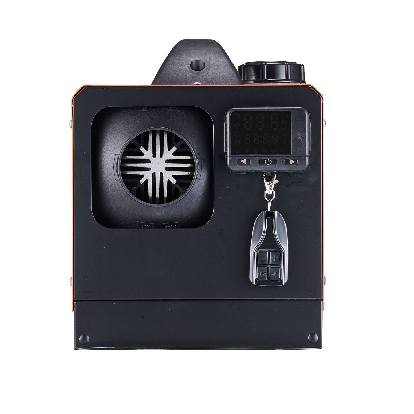 Dieselluftvärmare, 12-24V 8KW, Snabbvärmande Dieselparkeringsvärmare med fjärrkontroll och fyrkantig digital färgdisplay, Lågt brus, Röstmeddelande, För Husbil, Lastbil, Husbil, Båt och Släpvagn