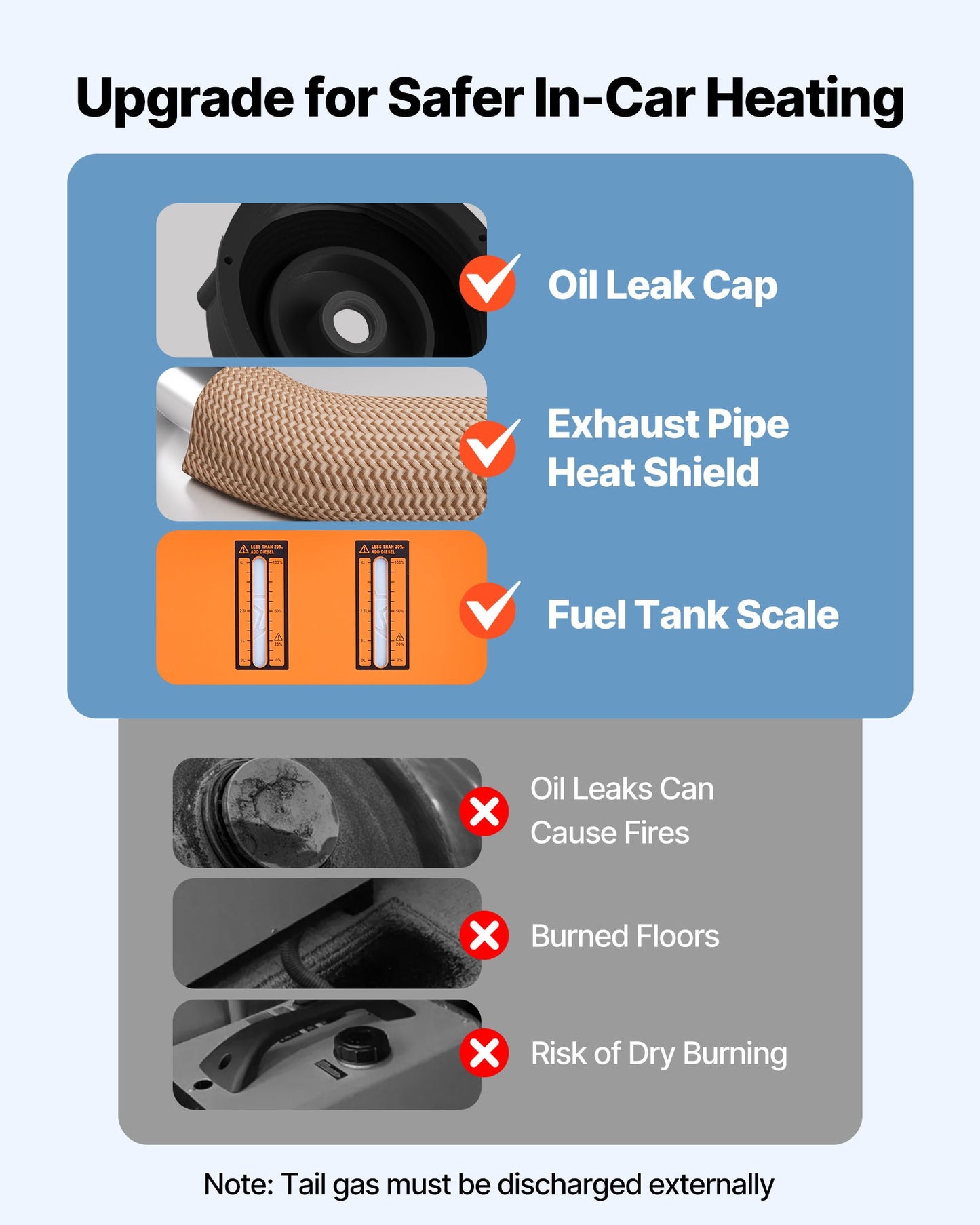 Dieselluftvärmare, 12-24V 8KW, Snabbvärmande Dieselparkeringsvärmare med fjärrkontroll och digital färgdisplay, Låg ljudnivå, Röstmeddelande, För Husbil, Lastbil, Husbil, Skåpbil, Båt och Släpvagn