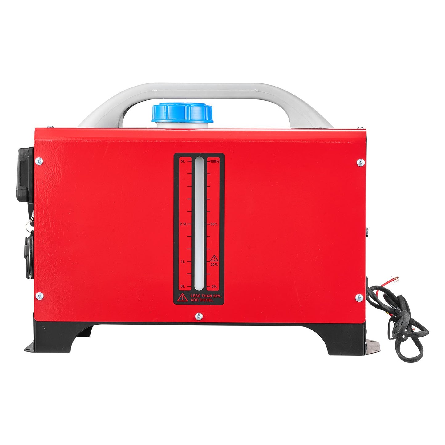Dieselluftvärmare, 12-24V 8KW, Snabbvärmande dieselparkeringsvärmare med fjärrkontroll och svart LCD-brytare, Låg ljudnivå, Förvärmningsfunktion, för husbil, lastbil, husbil, skåpbil, båt och släpvagn