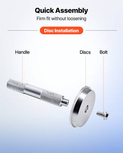 Bearing Press Kit, 10 Pcs, Bearing Race and Seal Driver Set with 9 Bushings and Handle Shaft, Bushing Driver Tool Set, Heavy Duty Aluminum Alloy Removal Installation Tool Kit with Storage Case