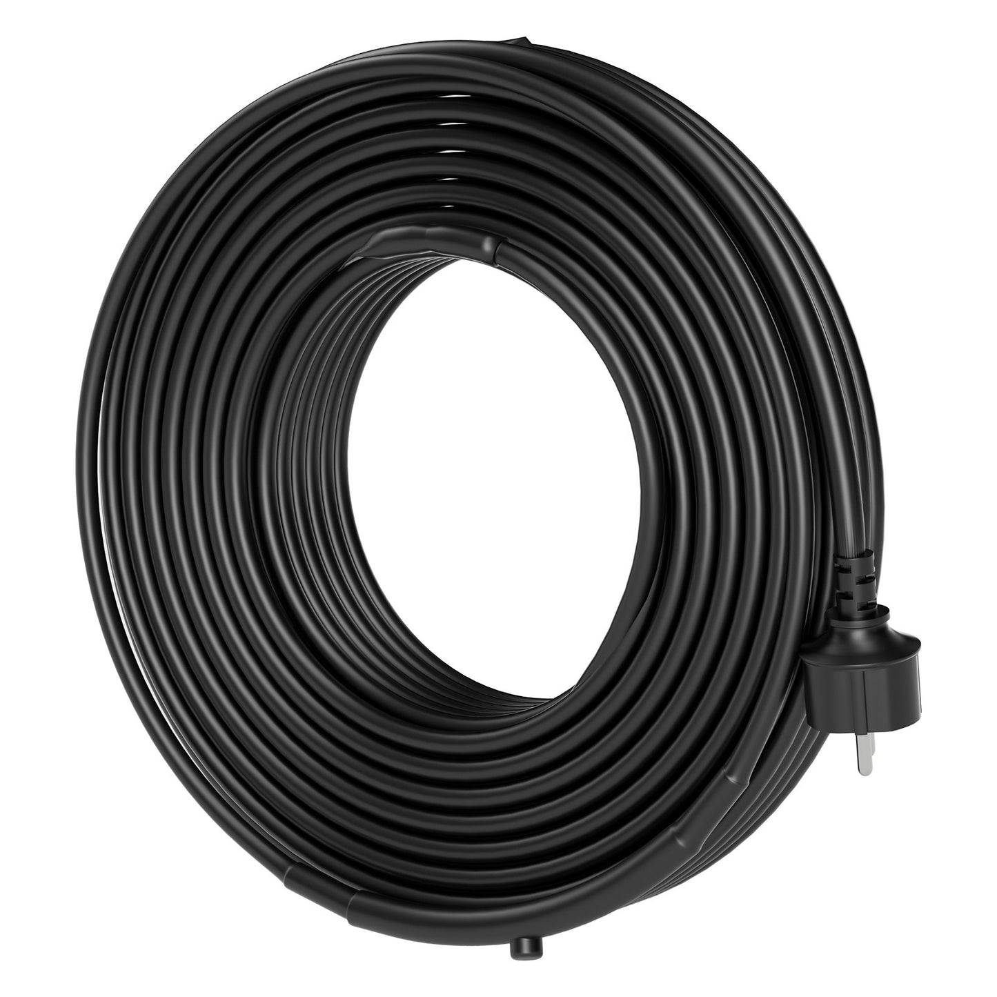 Self-Regulating Pipe Heating Cable, 24.4m 16.4W/m Heat Tape for Pipes Freeze Protection, Water Pipe Heat Cable with Built-in Thermostat Protects PVC Hose, Metal and Plastic Pipe from Freezing