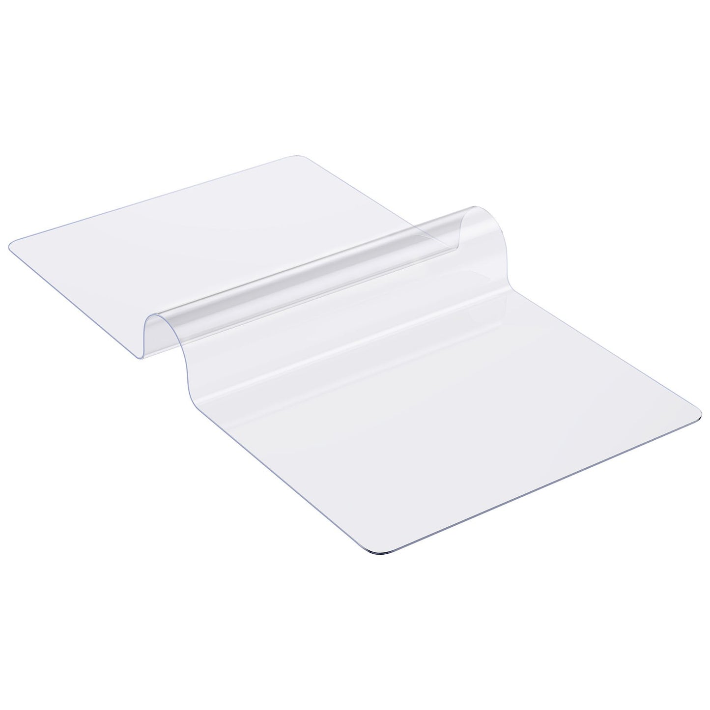 Plastic Table Cover, 36 x 48 Inch 1.5 mm Thick Clear Table Protector, Rectangle PVC Desk Mat, Waterproof & Easy Cleaning Desk Pad Tablecloth, for Office Dresser Dining Room Table Night Stand
