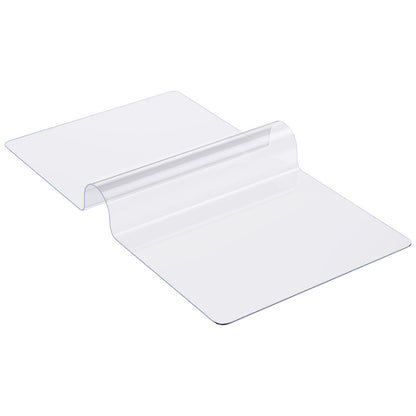 Plastic Table Cover, 36 x 48 Inch 1.5 mm Thick Clear Table Protector, Rectangle PVC Desk Mat, Waterproof & Easy Cleaning Desk Pad Tablecloth, for Office Dresser Dining Room Table Night Stand