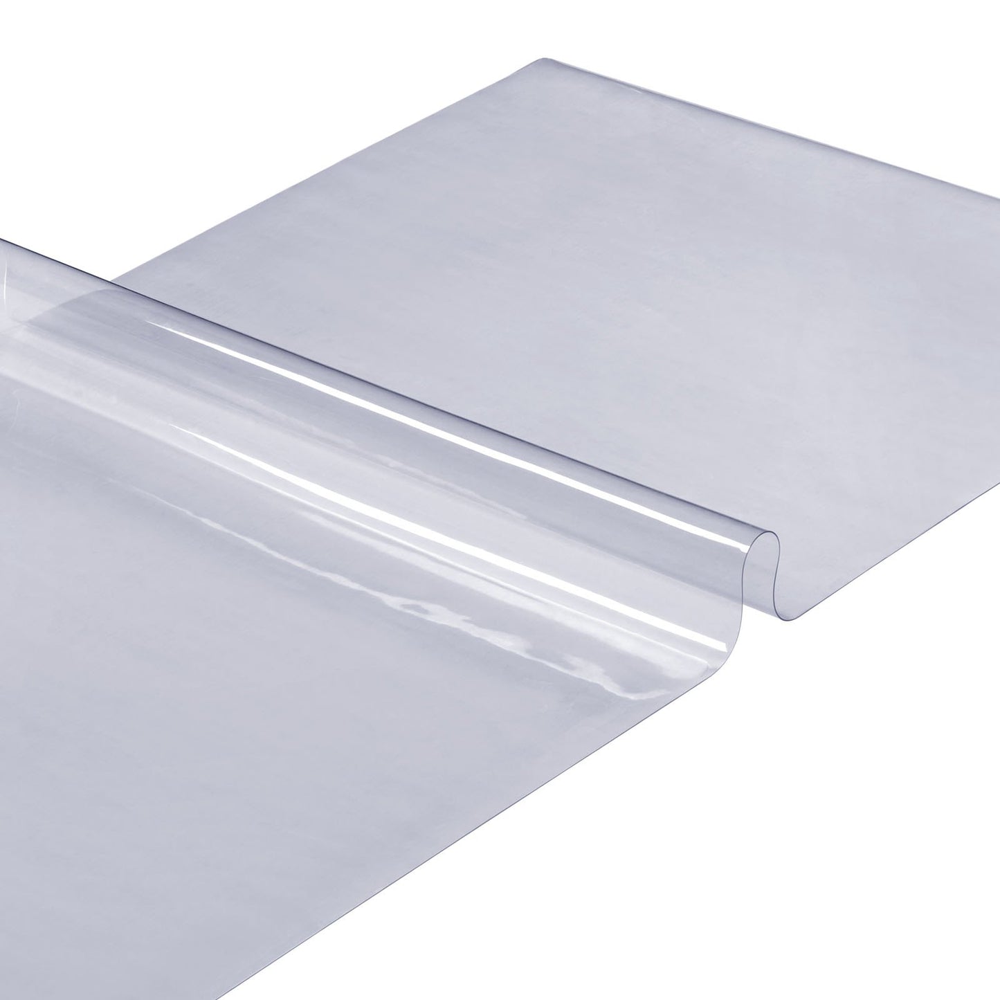 Clear Table Cover Protector, 36" x 72" Table Cover, 1.5 mm Thick PVC Plastic Tablecloth, Waterproof Desktop Protector for Writing Desk, Coffee Table, Dining Room Table