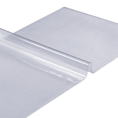 Clear Table Cover Protector, 36" x 72" Table Cover, 1.5 mm Thick PVC Plastic Tablecloth, Waterproof Desktop Protector for Writing Desk, Coffee Table, Dining Room Table