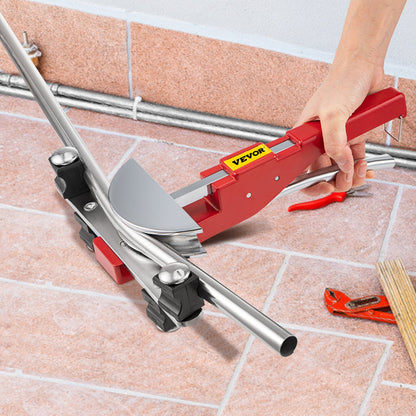 Copper Pipe Bender HVAC Refrigeration Ratcheting Tube Bender 1/4" to 7/8"