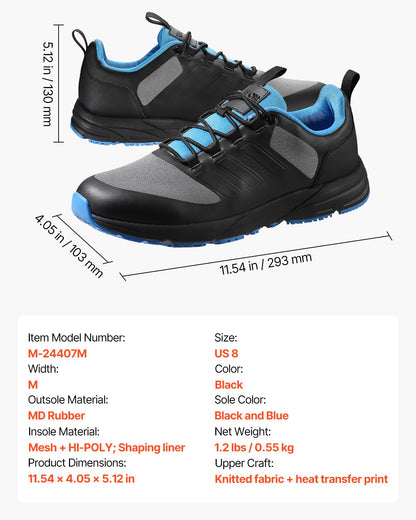 Crosstrainingskor, M-breda sneakers UK storlek 7, skor med bred tåbox, stöd för hålfoten och justerbar snörning, träningsskor för löpning, gymnastik, hundpromenader och tyngdlyftning (svart)