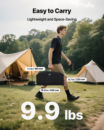 Projector Screen with Stand, 100 Inch 160° Wide Angle Indoor Outdoor Projection Screen, 16:9 4K HD Wrinkleless Portable Dual-Tripod Screens with Carry Bag, for Movie Home Theater Presentation