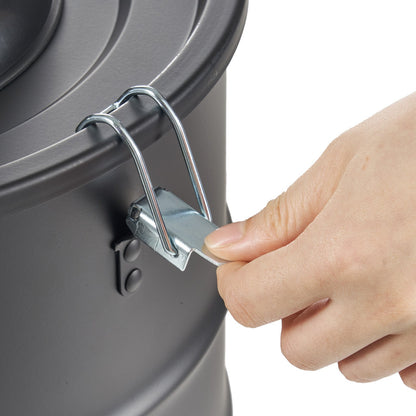 Ash Vacuum Cleaner, 15L with 1200W Powerful Suction, Fireplace Vacuum with Reverse Suction, 3M Power Cable, 16 Kpa Max. Vacuum, for Fireplaces, Pellet Stoves, Wood Stove, Log Burner