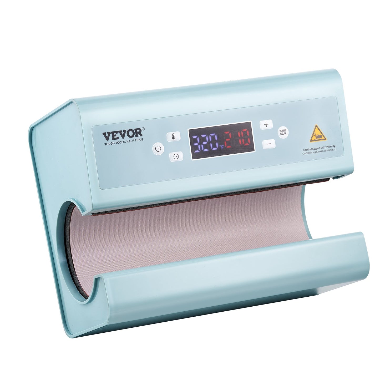 Auto Tumbler Heat Press Machine 311.8-850.5 g Sublimation Mug Heat Press Blue