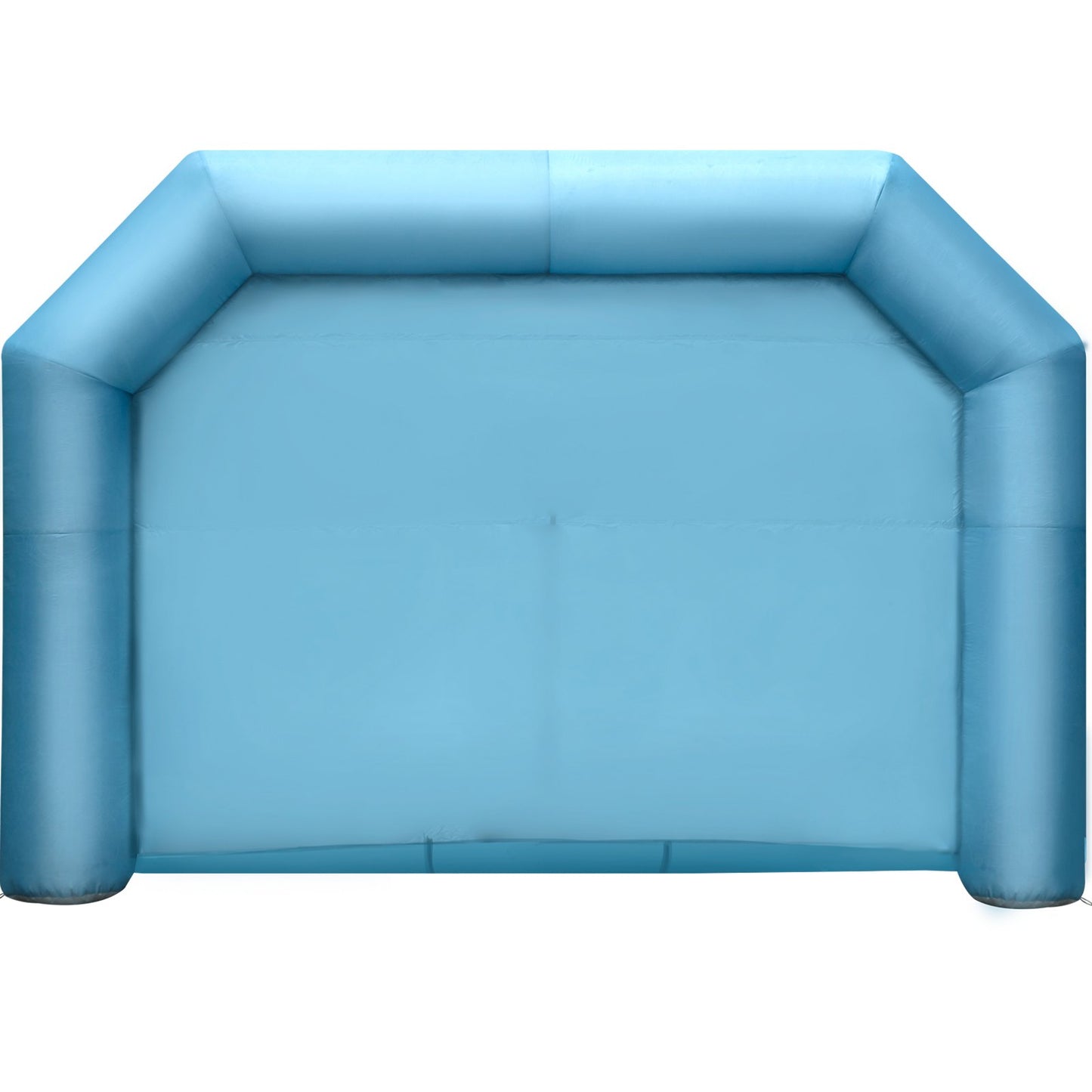 Inflatable Paint Booth 33x16.4x11.5ft, Inflatable booth with 2 Blowers, Inflatable Spray Booth with Filter System, Portable Car Paint Booth for Car Parking Tent Workstation