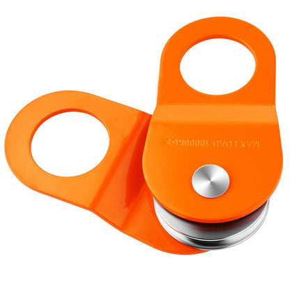 10 T vinschblock, kapacitet 22 000 lbs block och taljesystem, fungerar med 0,4" - 0,55" rep, vinschkroktillbehör, kraftigt terrängbärgningstillbehör för lastbil traktor ATV UTV