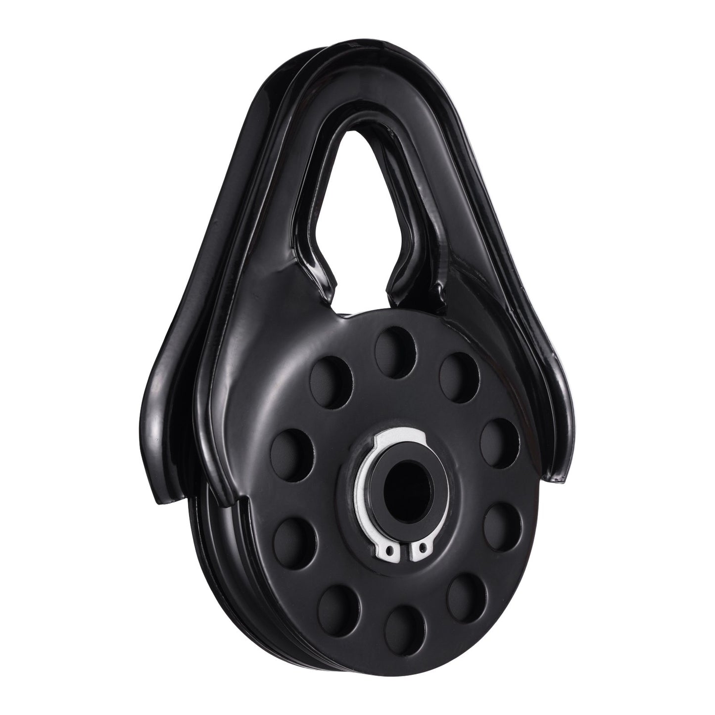 14,5 tons ryckblock för vinschbärgning, kraftig 14 000 kg brottstyrka, fungerar med 3/8-tums rep, kompakt terrängbärgningstillbehör för bogsering och bärgning på lastbil, traktor, ATV och UTV