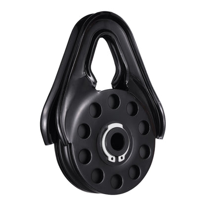 14,5 tons ryckblock för vinschbärgning, kraftig 14 000 kg brottstyrka, fungerar med 3/8-tums rep, kompakt terrängbärgningstillbehör för bogsering och bärgning på lastbil, traktor, ATV och UTV