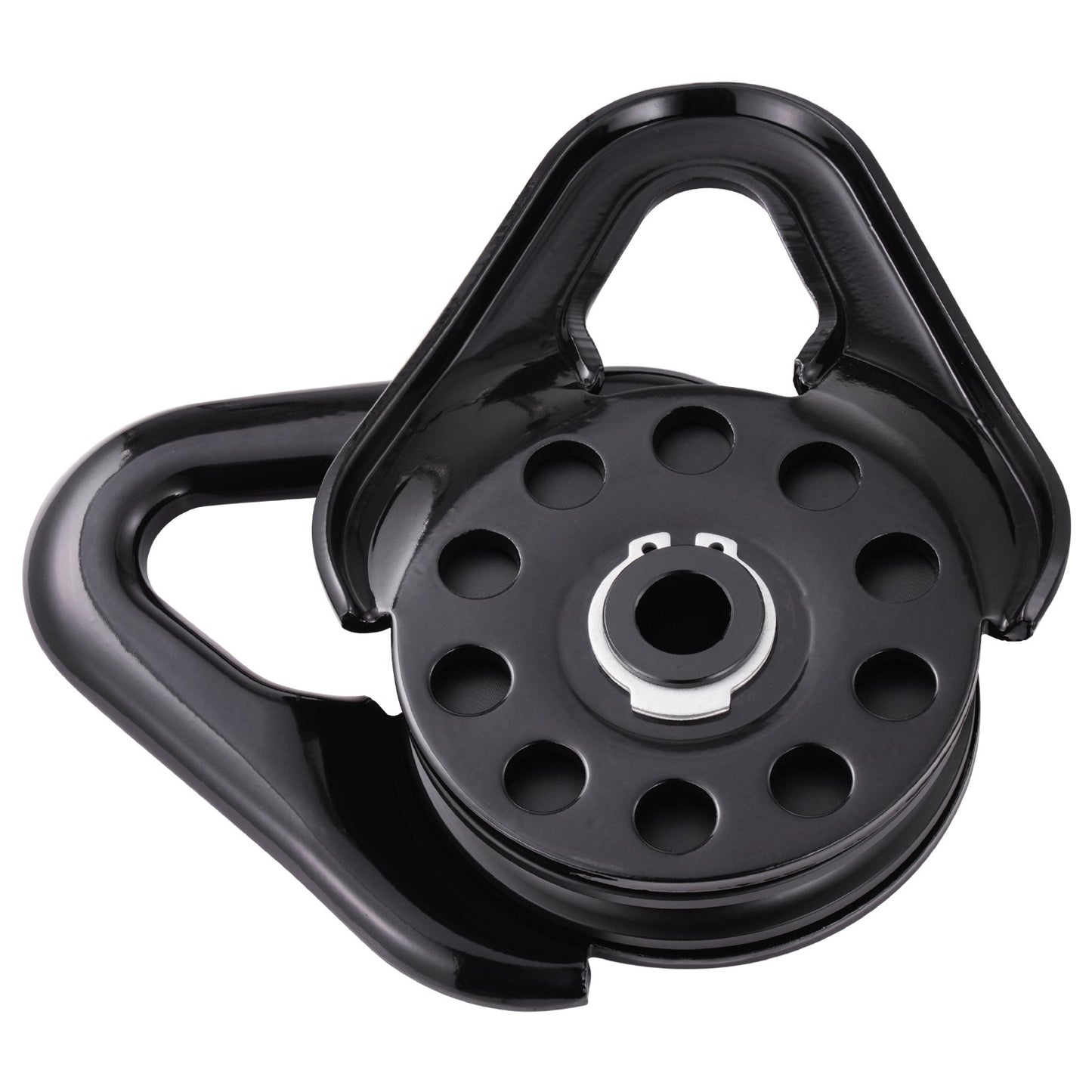 14,5 tons ryckblock för vinschbärgning, kraftig 14 000 kg brottstyrka, fungerar med 3/8-tums rep, kompakt terrängbärgningstillbehör för bogsering och bärgning på lastbil, traktor, ATV och UTV