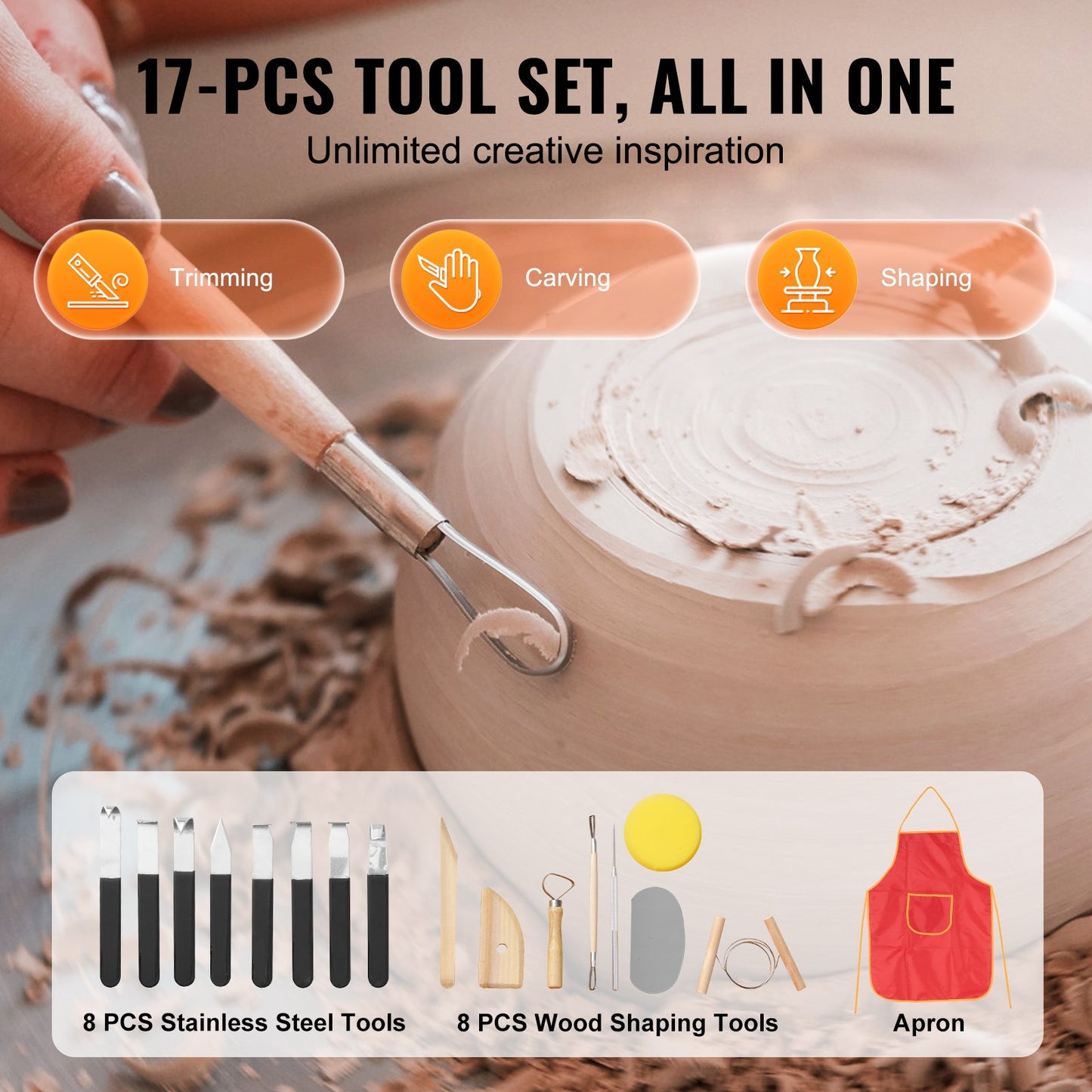 Keramikhjul, 10 tums keramikformningsmaskin, 350W elektriskt hjul för keramik med fotpedal och LCD-pekskärm, direktdrivet keramiskt hjul med 3 stödben för DIY-konsthantverk, blå