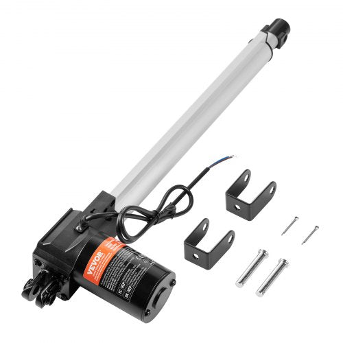 Linear Actuator 12V 35.6 cm Heavy Duty 598.8 kg/6000N 0.5 cm/s IP44 Protection